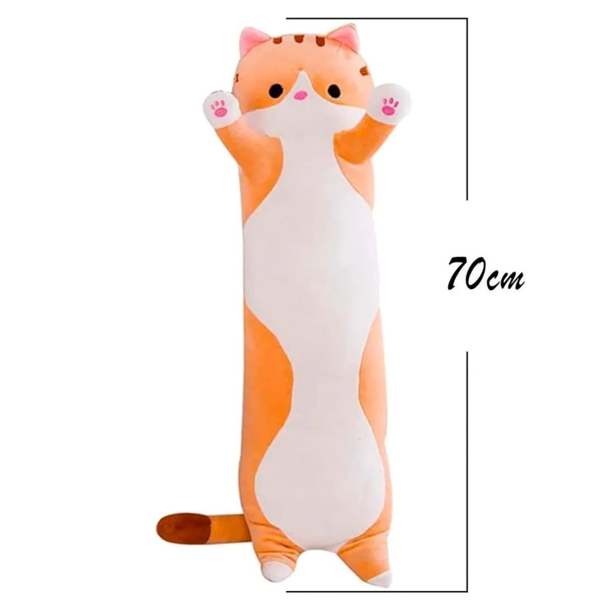 Almofada Pelúcia Gato Marrom - CAA Toys Almofada Pelúcia Gato Marrom - CAA Toys